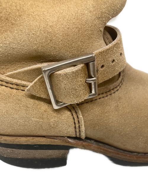 RED WING（レッドウィング）RED WING (レッドウィング) エンジニアブーツ ベージュ サイズ:USA 7Dの古着・服飾アイテム