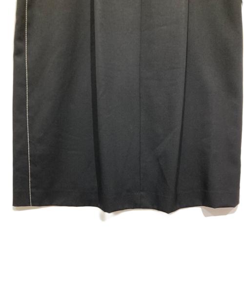 PAUL SMITH（ポールスミス）PAUL SMITH (ポールスミス) ベルテッドボックススカート ブラック サイズ:42の古着・服飾アイテム
