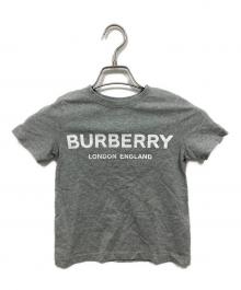BURBERRY（バーバリー）の古着「ロゴプリントTシャツ」｜グレー