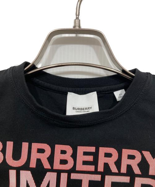 BURBERRY（バーバリー）BURBERRY (バーバリー) プリントTシャツ ブラック サイズ:116㎝の古着・服飾アイテム