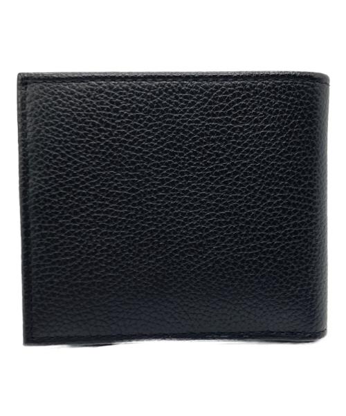 POLO RALPH LAUREN（ポロ・ラルフローレン）POLO RALPH LAUREN (ポロ・ラルフローレン) 2つ折り財布 ブラックの古着・服飾アイテム