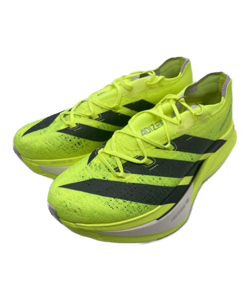 adidas（アディダス）adidas (アディダス) ローカットスニーカー / ADIZERO PRIME X3 STRUNG イエロー サイズ:28.0cmの古着・服飾アイテム