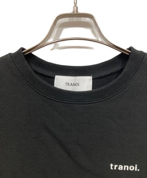 TRANOI（トラノイ）TRANOI (トラノイ) トラ刺繍半袖スウェット ブラック サイズ:1の古着・服飾アイテム