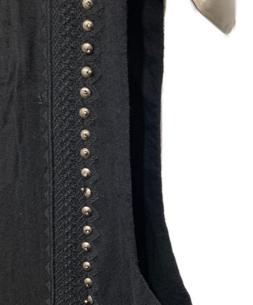 ISABEL MARANT ETOILE（イザベルマランエトワール）ISABEL MARANT ETOILE (イザベルマランエトワール) ノースリーブブラウス ブラック サイズ:36の古着・服飾アイテム