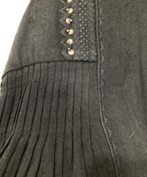 ISABEL MARANT ETOILE（イザベルマランエトワール）ISABEL MARANT ETOILE (イザベルマランエトワール) ノースリーブブラウス ブラック サイズ:36の古着・服飾アイテム