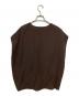 journal standard L'essage (ジャーナルスタンダード レサージュ) VIS/LINEN ドルマンブラウス ブラウン サイズ:表記なし：4000円