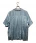 MANOF (マノフ) サテンオーバーシャツ / SATIN OVER SHIRTS ブルー サイズ:F：4000円