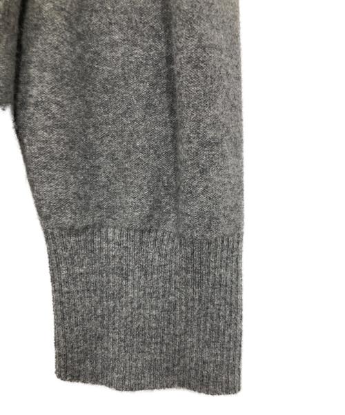 UNIQLO（ユニクロ）UNIQLO (ユニクロ) ANYA HINDMARCH (アニヤ・ハインドマーチ) カシミヤニット グレー サイズ:Ｌ　の古着・服飾アイテム
