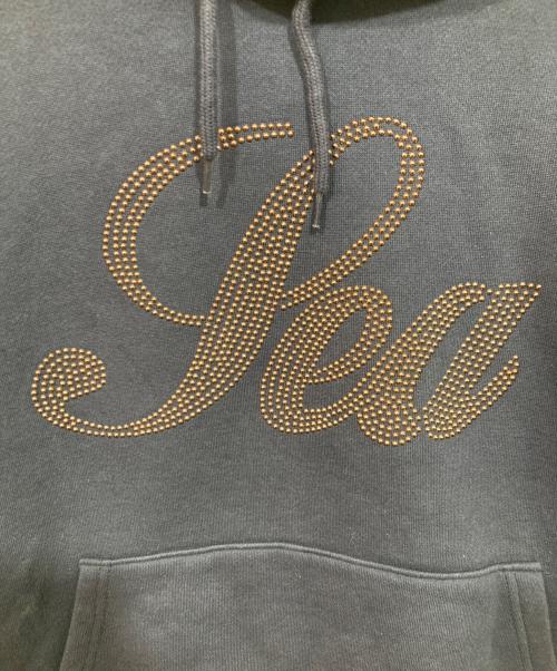 WIND AND SEA（ウィンダンシー）WIND AND SEA (ウィンダンシー) RHINESTONE HOODIE ネイビー サイズ:ＸＬの古着・服飾アイテム