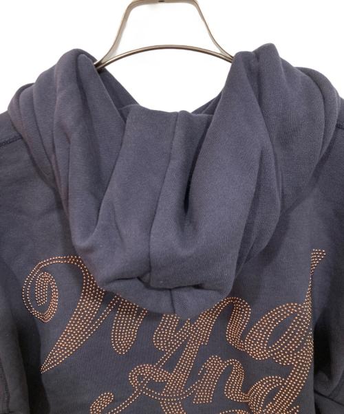 WIND AND SEA（ウィンダンシー）WIND AND SEA (ウィンダンシー) RHINESTONE HOODIE ネイビー サイズ:ＸＬの古着・服飾アイテム