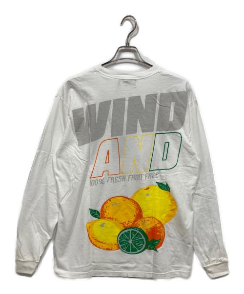 WIND AND SEA（ウィンダンシー）WIND AND SEA (ウィンダンシー) Juicy Fresh Tee ホワイト サイズ:Ｌ　の古着・服飾アイテム