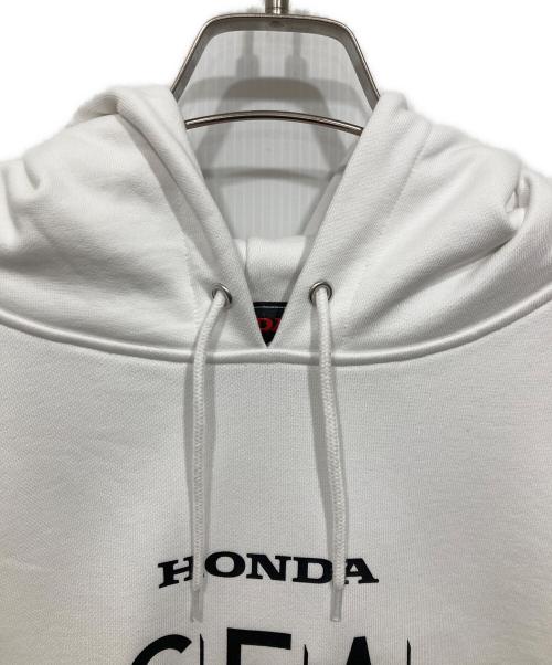 HONDA（ホンダ）HONDA (ホンダ) WIND AND SEA (ウィンダンシー) プルオーバーパーカー ホワイト サイズ:Ｌ　の古着・服飾アイテム