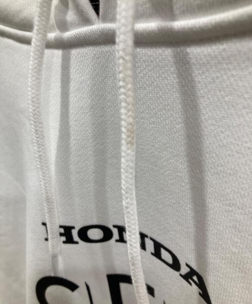 HONDA（ホンダ）HONDA (ホンダ) WIND AND SEA (ウィンダンシー) プルオーバーパーカー ホワイト サイズ:Ｌ　の古着・服飾アイテム