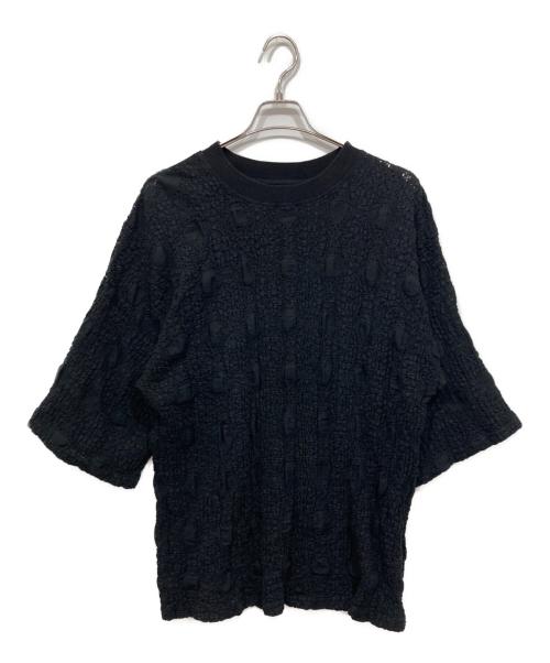 CITYSHOP（シティショップ）CITYSHOP (シティショップ) LACE T-SHIRT3 ブラック サイズ:表記なしの古着・服飾アイテム