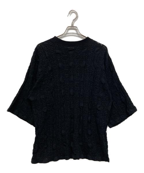 CITYSHOP（シティショップ）CITYSHOP (シティショップ) LACE T-SHIRT3 ブラック サイズ:表記なしの古着・服飾アイテム