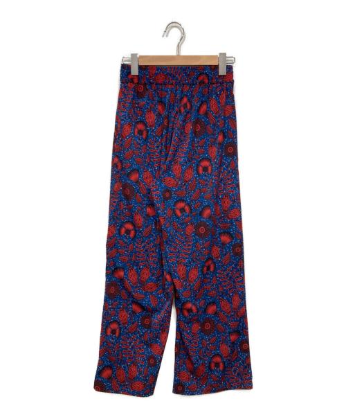 JOURNAL STANDARD relume（ジャーナルスタンダード レリューム）JOURNAL STANDARD relume (ジャーナルスタンダード レリューム) アフリカンフラワープリントパンツ ブルー サイズ:Fの古着・服飾アイテム
