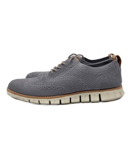 COLE HAAN（コールハーン）COLE HAAN (コールハーン) ゼログランド スティッチライト オックスフォード グレー サイズ:8 1/2 Mの古着・服飾アイテム