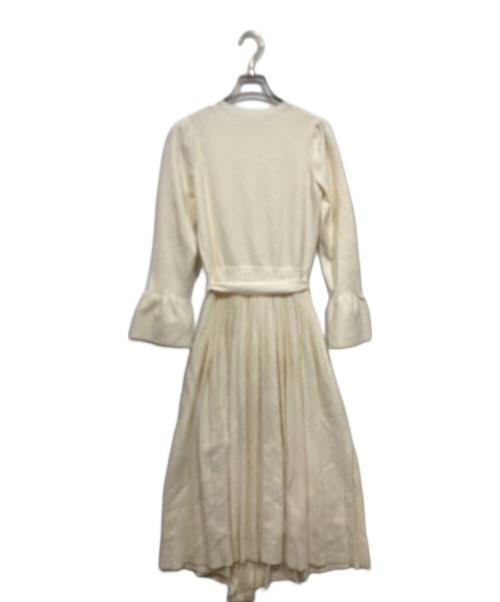 CELFORD（セルフォード）CELFORD (セルフォード) スピリングニットドレスワンピース ホワイト サイズ:Sの古着・服飾アイテム