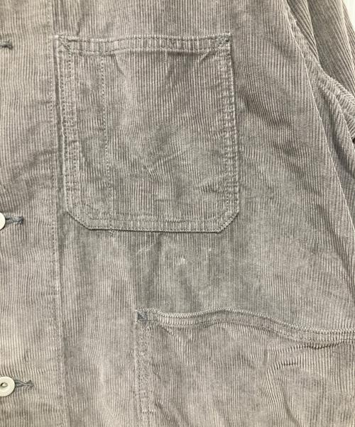 JOURNAL STANDARD（ジャーナルスタンダード）JOURNAL STANDARD (ジャーナルスタンダード) コーデュロイカバーオール グレー サイズ:Ｍの古着・服飾アイテム