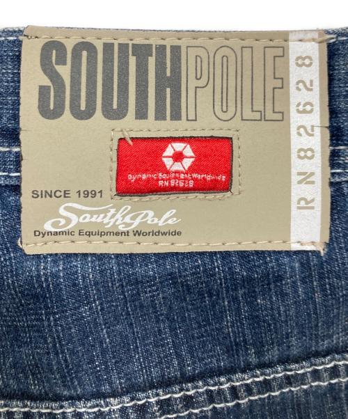 SOUTHPOLE（サウスポール）SOUTHPOLE (サウスポール) デニムショートパンツ ブルー サイズ:86cm(W34)の古着・服飾アイテム