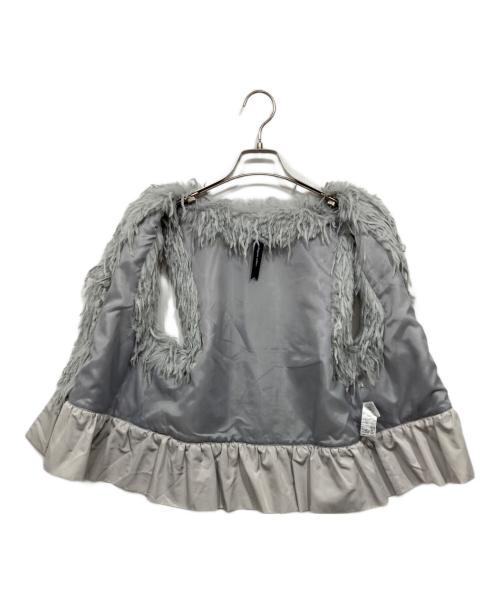 Dignite collier（ディニテ コリエ）Dignite collier (ディニテ コリエ) フェザーベスト グレー サイズ:Fの古着・服飾アイテム