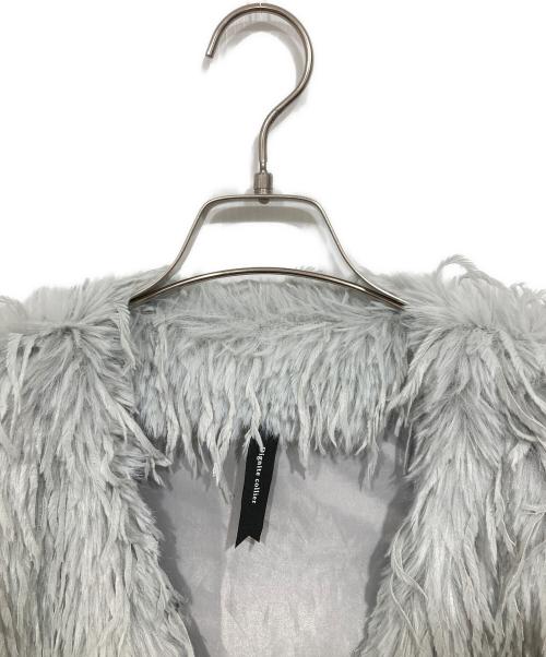Dignite collier（ディニテ コリエ）Dignite collier (ディニテ コリエ) フェザーベスト グレー サイズ:Fの古着・服飾アイテム