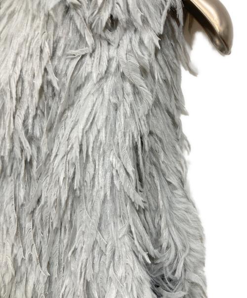 Dignite collier（ディニテ コリエ）Dignite collier (ディニテ コリエ) フェザーベスト グレー サイズ:Fの古着・服飾アイテム