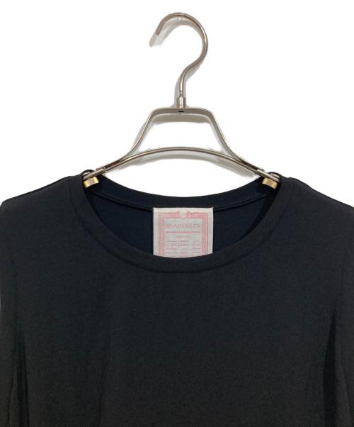 BEARDSLEY（ビアズリー）BEARDSLEY (ビアズリー) ストレッチジョーゼットマキシワンピ ブラック サイズ:Sの古着・服飾アイテム