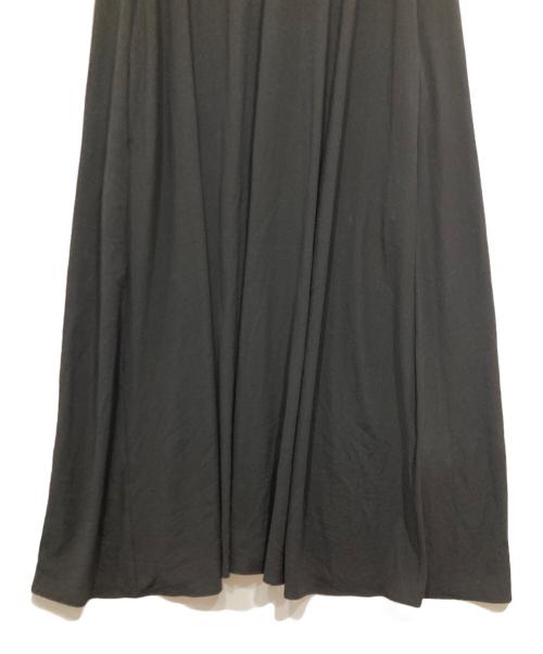 BEARDSLEY（ビアズリー）BEARDSLEY (ビアズリー) ストレッチジョーゼットマキシワンピ ブラック サイズ:Sの古着・服飾アイテム