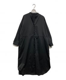 SOEJU（ソージュ）の古着「リモンタ コート ワンピース」｜ブラック