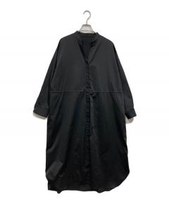 中古・古着通販】SOEJU (ソージュ) レオパード柄ワンピース ブラック