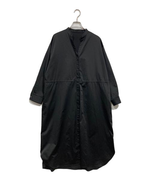 SOEJU（ソージュ）SOEJU (ソージュ) リモンタ コート ワンピース ブラック サイズ:Mの古着・服飾アイテム