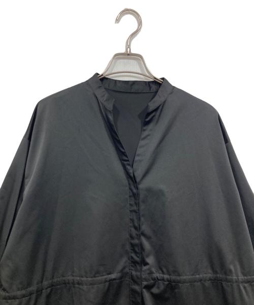 SOEJU（ソージュ）SOEJU (ソージュ) リモンタ コート ワンピース ブラック サイズ:Mの古着・服飾アイテム
