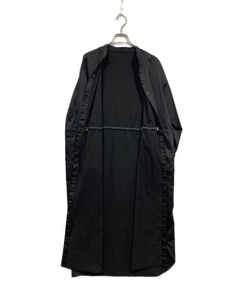 SOEJU（ソージュ）SOEJU (ソージュ) リモンタ コート ワンピース ブラック サイズ:Mの古着・服飾アイテム