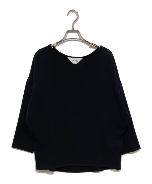 SOEJU（ソージュ）SOEJU (ソージュ) ロングスリーブブラウス ブラック サイズ:Lの古着・服飾アイテム