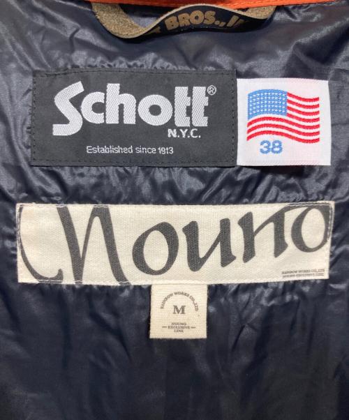 Schott（ショット）Schott (ショット) NOUNO (ノウノ) ナイロンパーカー ブラック サイズ:Mの古着・服飾アイテム