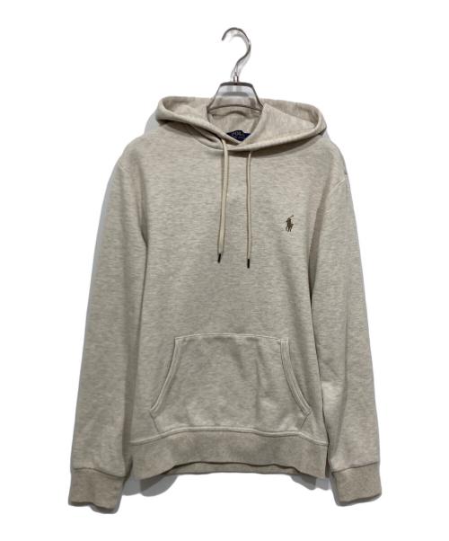 POLO RALPH LAUREN（ポロ・ラルフローレン）POLO RALPH LAUREN (ポロ・ラルフローレン) プルオーバーパーカー ベージュ サイズ:Sの古着・服飾アイテム