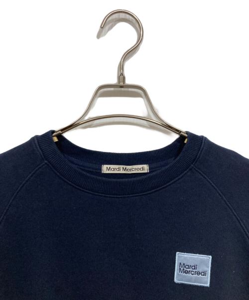 Mardi Mercredi（マルディメクルディ）Mardi Mercredi (マルディメクルディ) クルーネックスウェット ネイビー サイズ:freeの古着・服飾アイテム