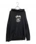 stussy（ステューシー）の古着「プルオーバーパーカー」｜ブラック