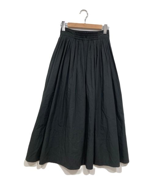ARPEGE STORY（アルページュストーリー）ARPEGE STORY (アルページュストーリー) コットンタックスカート ブラック サイズ:sの古着・服飾アイテム