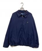 POLO RALPH LAURENポロ・ラルフローレン）の古着「スイングトップ」｜ネイビー