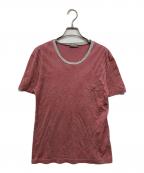 DIOR HOMMEディオール オム）の古着「ボーダーTシャツ/05SS エディ期」｜レッド
