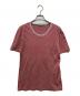 DIOR HOMME（ディオール オム）の古着「ボーダーTシャツ/05SS エディ期」｜レッド