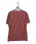 DIOR HOMME (ディオール オム) ボーダーTシャツ/05SS エディ期 レッド サイズ:M：18000円
