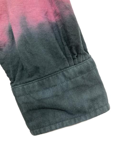 Graphpaper（グラフペーパー）Graphpaper (グラフペーパー) FUTUR (フューチャー) Tie＆Dyed Oxford L/S B.D Box Shirt ネイビー サイズ:1の古着・服飾アイテム