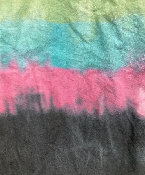 Graphpaper（グラフペーパー）Graphpaper (グラフペーパー) FUTUR (フューチャー) Tie＆Dyed Oxford L/S B.D Box Shirt ネイビー サイズ:1の古着・服飾アイテム