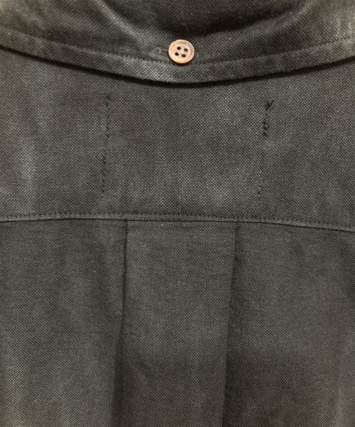 Graphpaper（グラフペーパー）Graphpaper (グラフペーパー) FUTUR (フューチャー) Tie＆Dyed Oxford L/S B.D Box Shirt ネイビー サイズ:1の古着・服飾アイテム