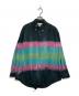 Graphpaper（グラフペーパー）の古着「Tie＆Dyed Oxford L/S B.D Box Shirt」｜ネイビー
