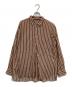 MACKINTOSH PHILOSOPHY（マッキントッシュ フィロソフィー）の古着「ストライプシャツ」｜ベージュ