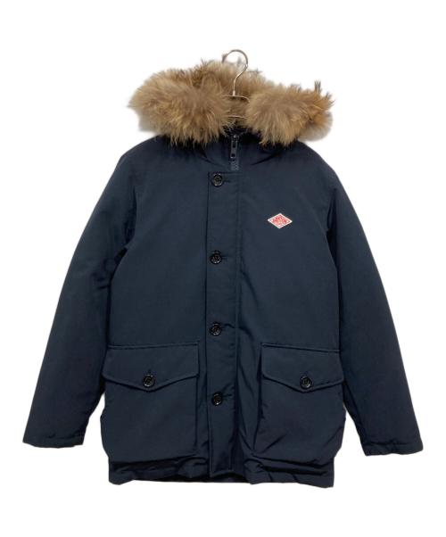 DANTON（ダントン）DANTON (ダントン) ファー付ダウンジャケット ネイビー サイズ:38の古着・服飾アイテム